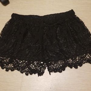 Lace shorts